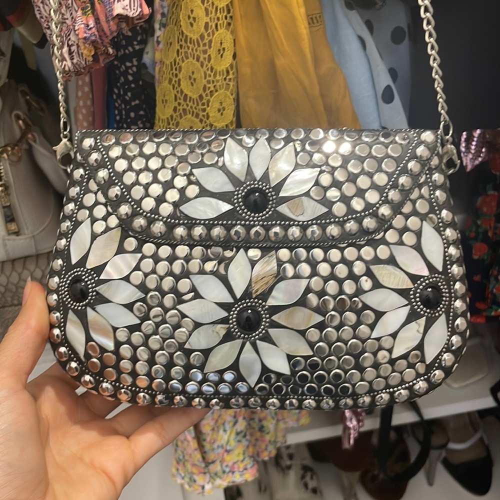 Mosaic Metal bag